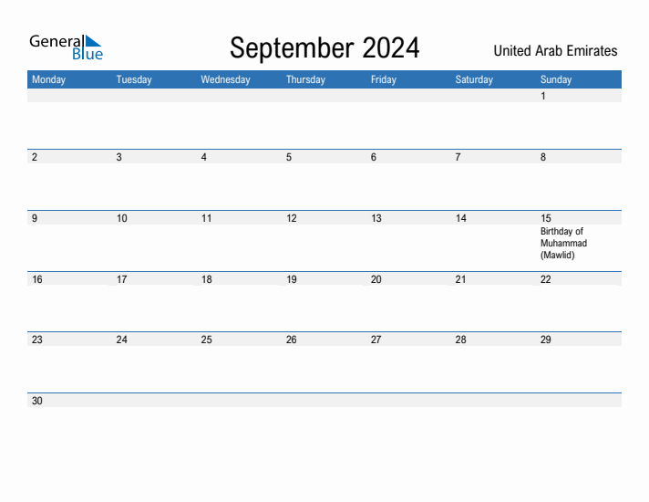 Fillable September 2024 Calendar