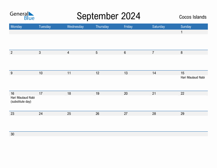 Fillable September 2024 Calendar