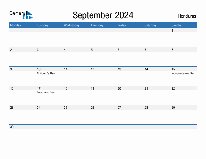 Fillable September 2024 Calendar