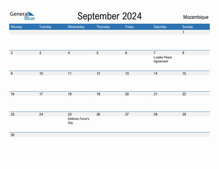 Fillable September 2024 Calendar