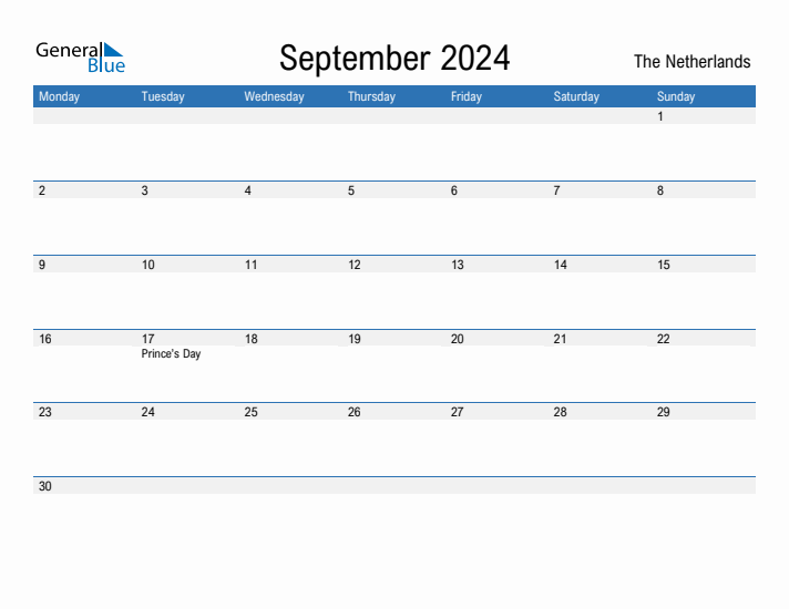 Fillable September 2024 Calendar