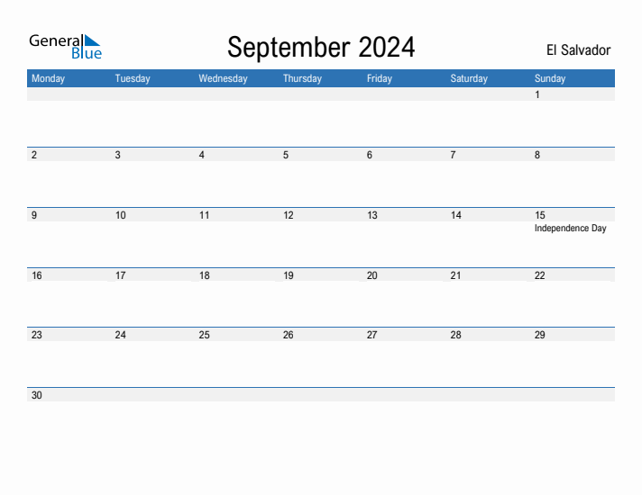 Fillable September 2024 Calendar