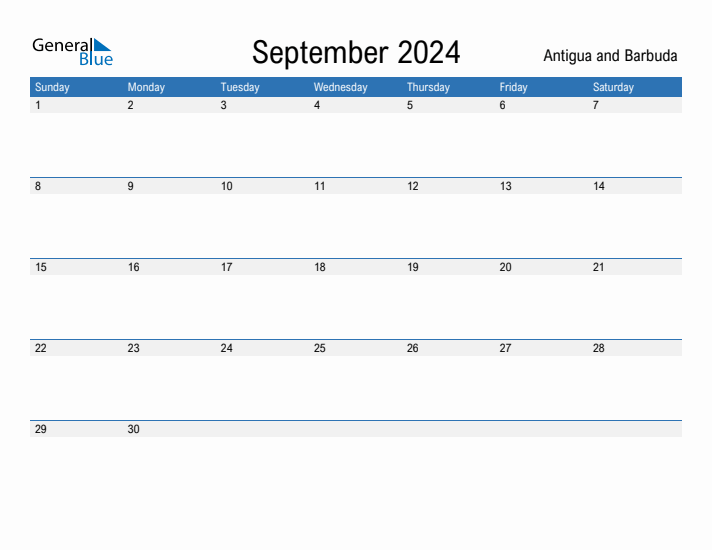 Fillable September 2024 Calendar