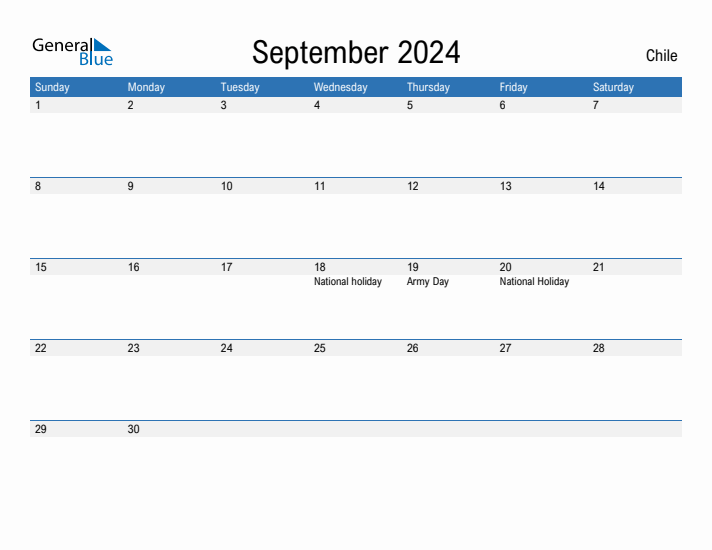 Fillable September 2024 Calendar