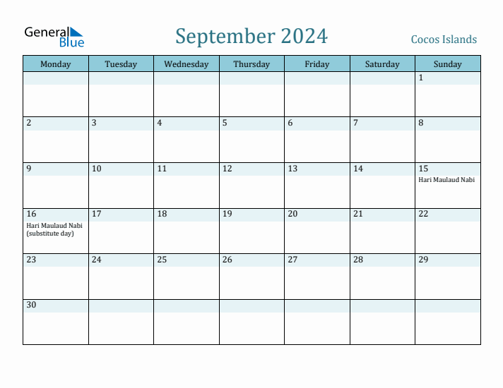 September 2024 Calendar with Holidays