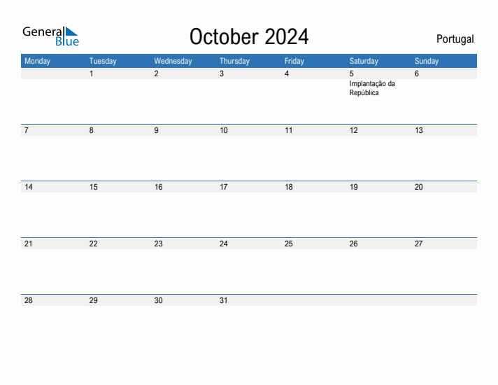 Fillable October 2024 Calendar