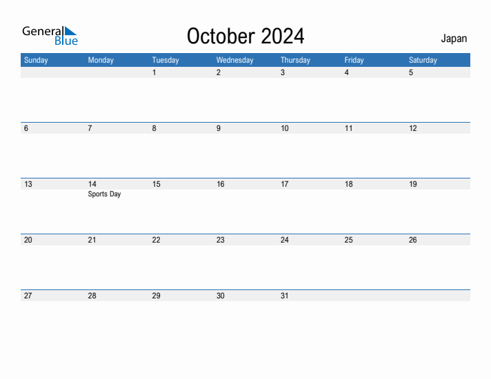 Fillable October 2024 Calendar