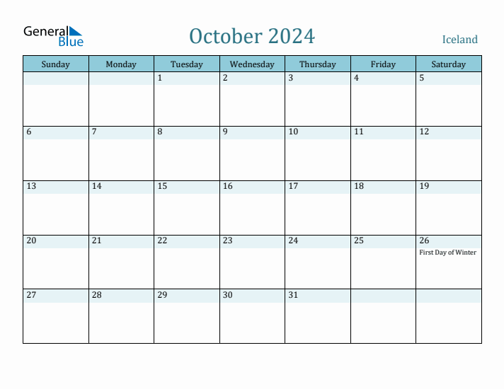 October 2024 Calendar with Holidays