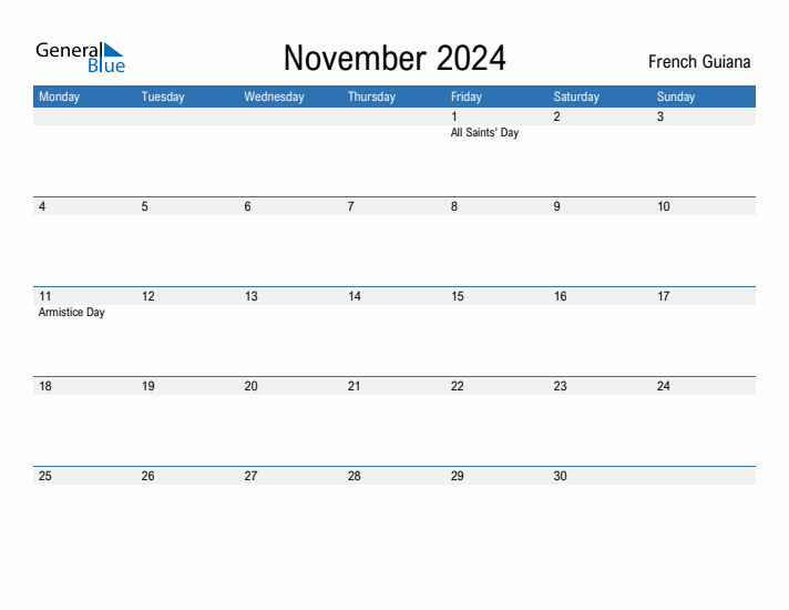 Fillable November 2024 Calendar