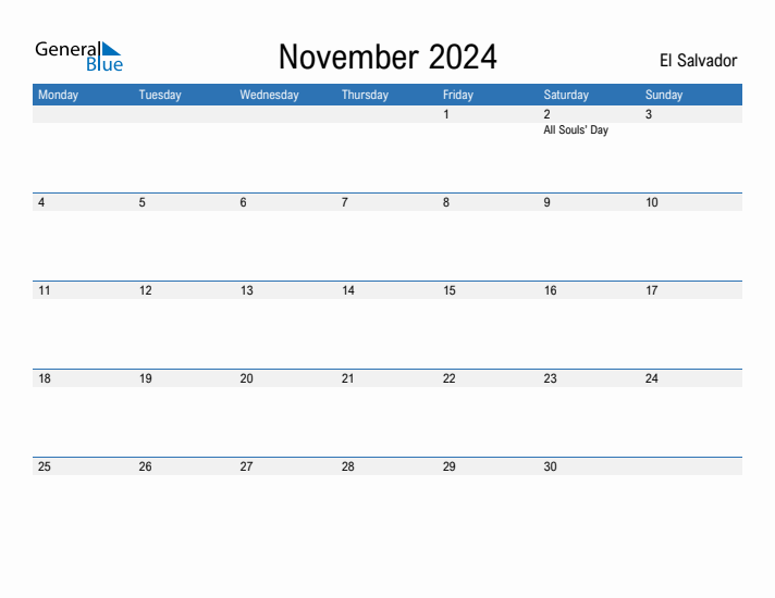 Fillable November 2024 Calendar