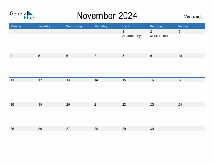 Fillable November 2024 Calendar