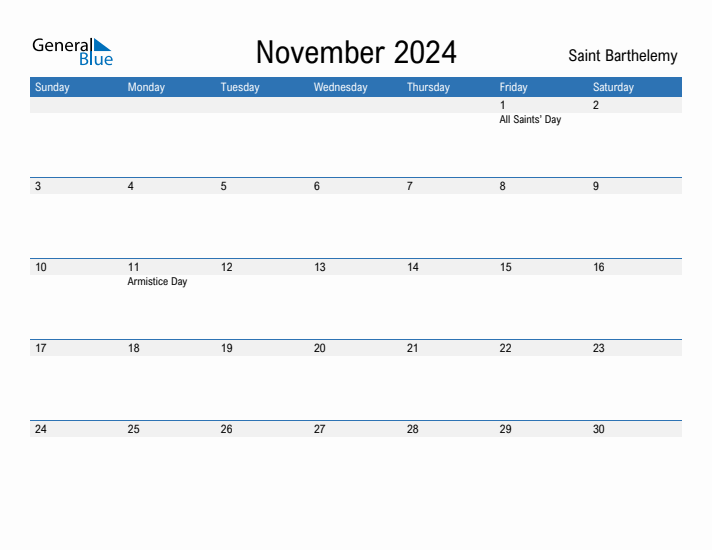 Fillable November 2024 Calendar