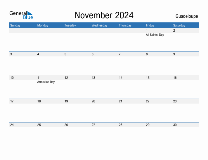 Fillable November 2024 Calendar