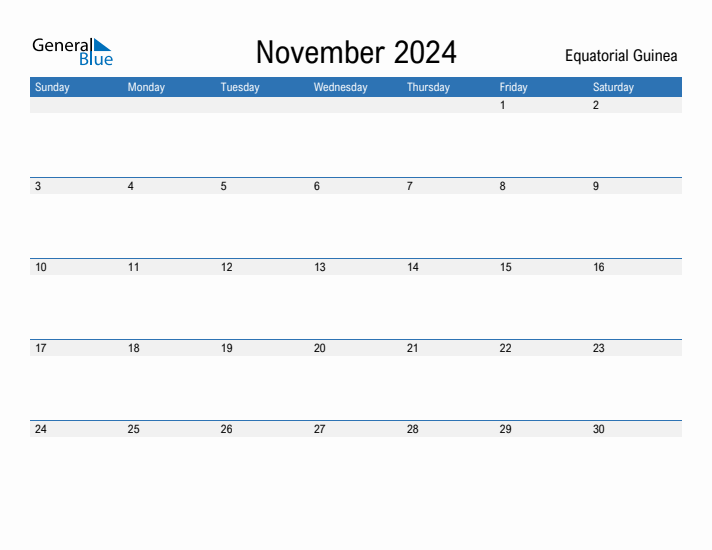 Fillable November 2024 Calendar