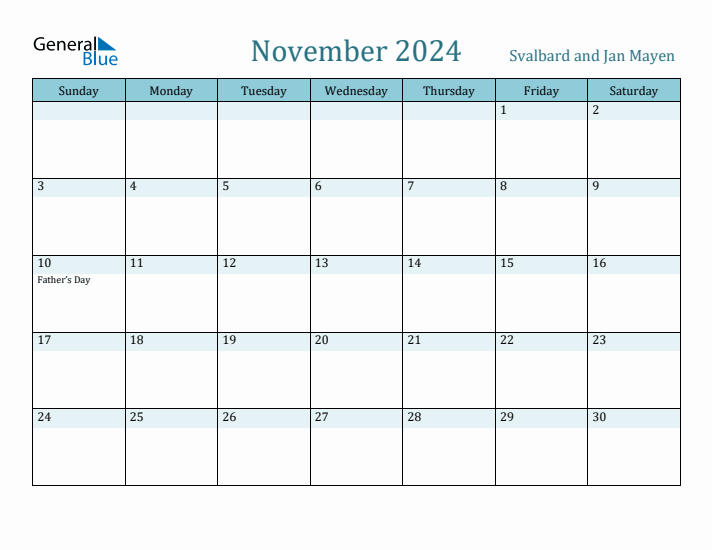 November 2024 Calendar with Holidays