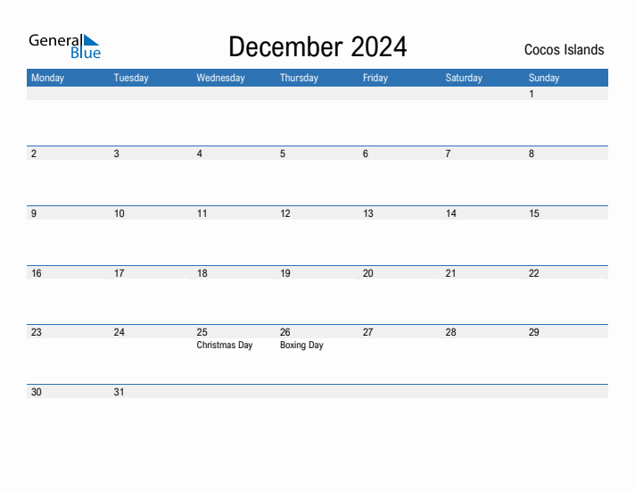 Fillable December 2024 Calendar