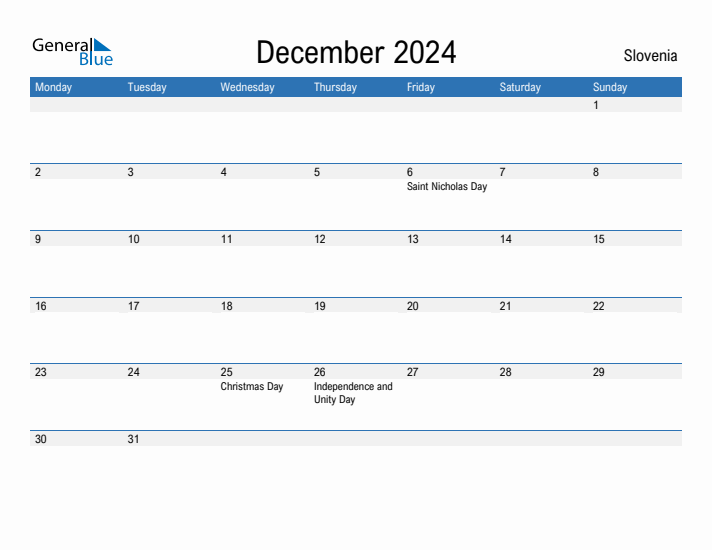 Fillable December 2024 Calendar