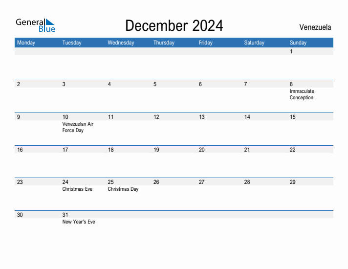 Fillable December 2024 Calendar