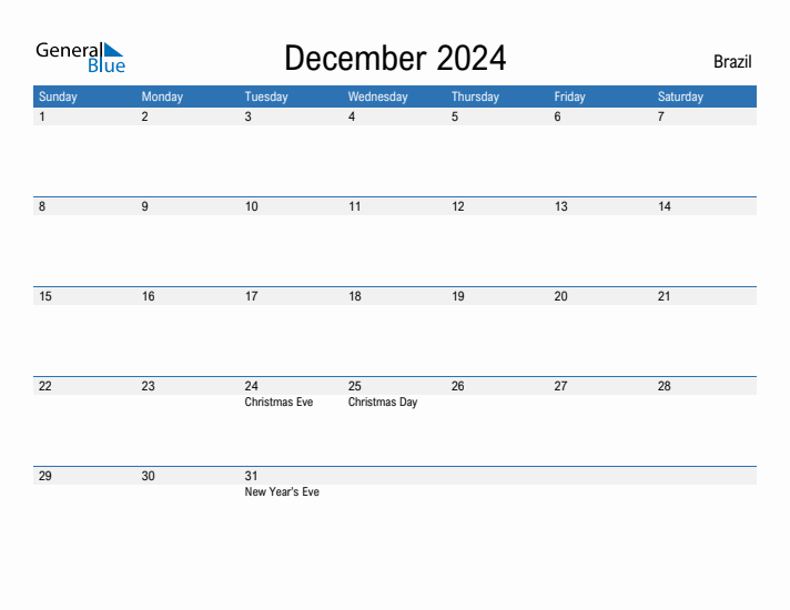 Fillable December 2024 Calendar