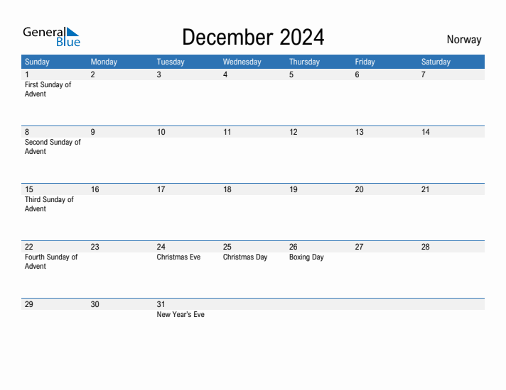 Fillable December 2024 Calendar