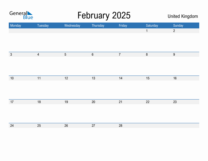 Fillable February 2025 Calendar