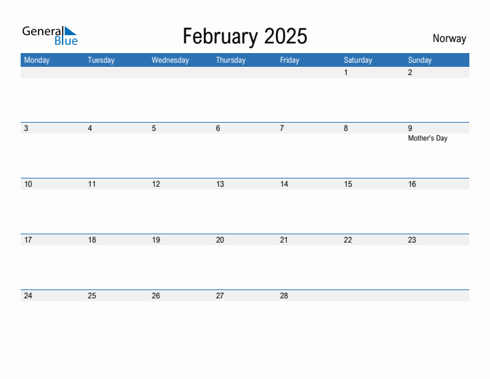 Fillable February 2025 Calendar