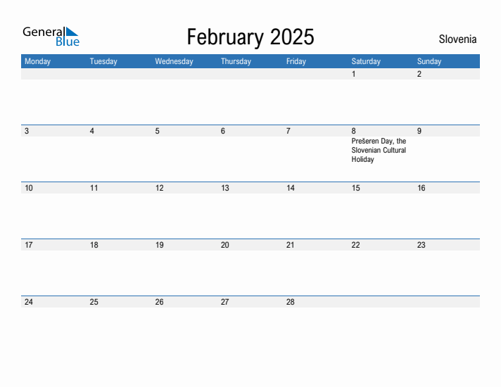 Fillable February 2025 Calendar