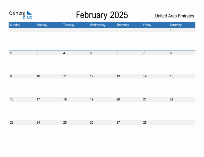 Fillable February 2025 Calendar