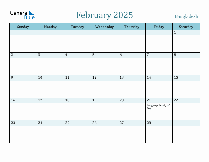 February 2025 Calendar with Holidays