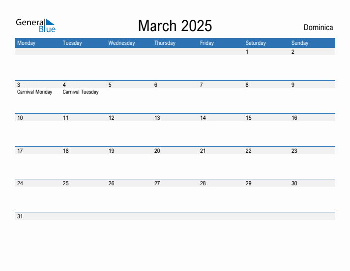 Fillable March 2025 Calendar