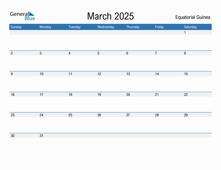 Fillable March 2025 Calendar