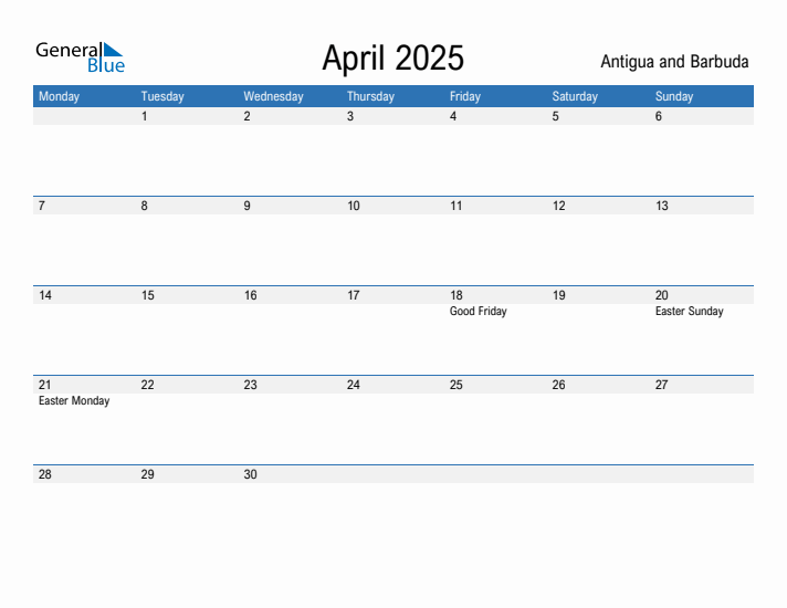 Fillable April 2025 Calendar