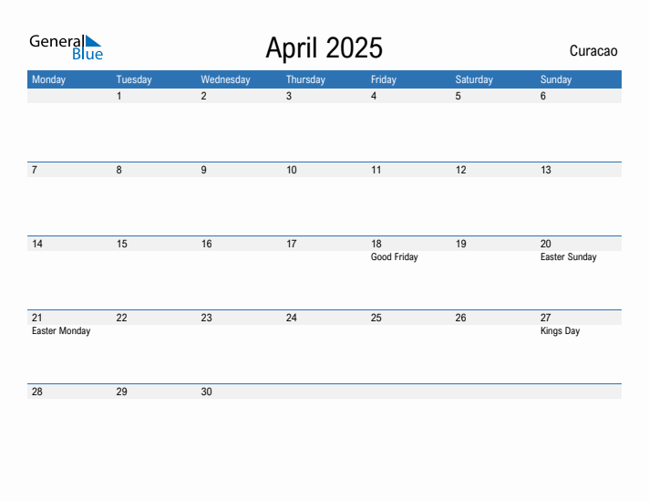 Fillable April 2025 Calendar