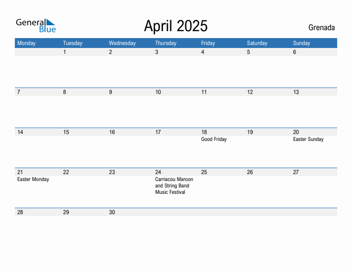 Fillable April 2025 Calendar