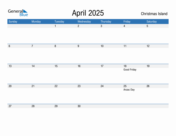 Fillable April 2025 Calendar