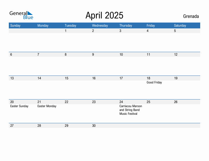 Fillable April 2025 Calendar