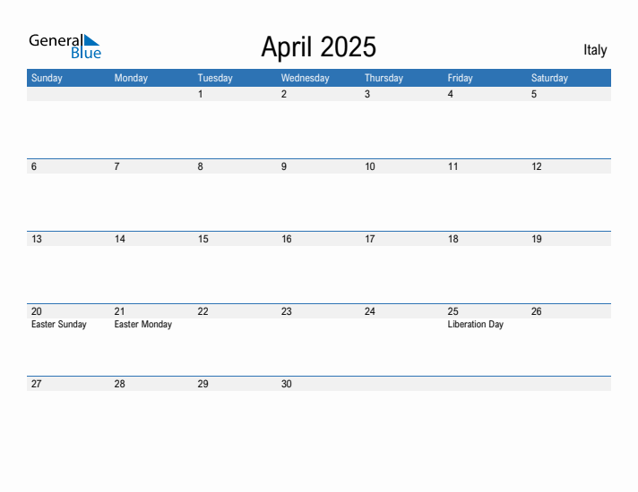 Fillable April 2025 Calendar