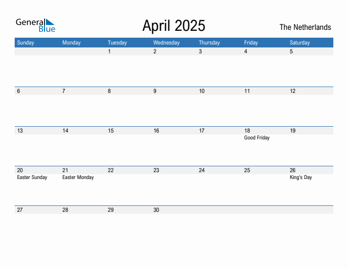 Fillable April 2025 Calendar