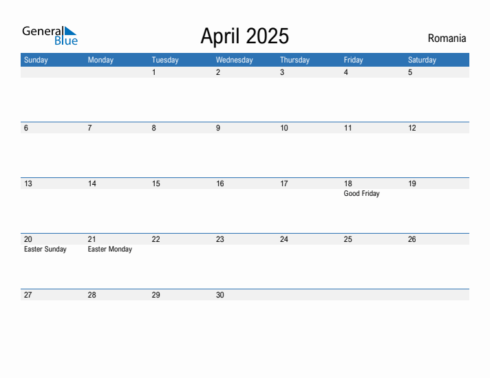 Fillable April 2025 Calendar