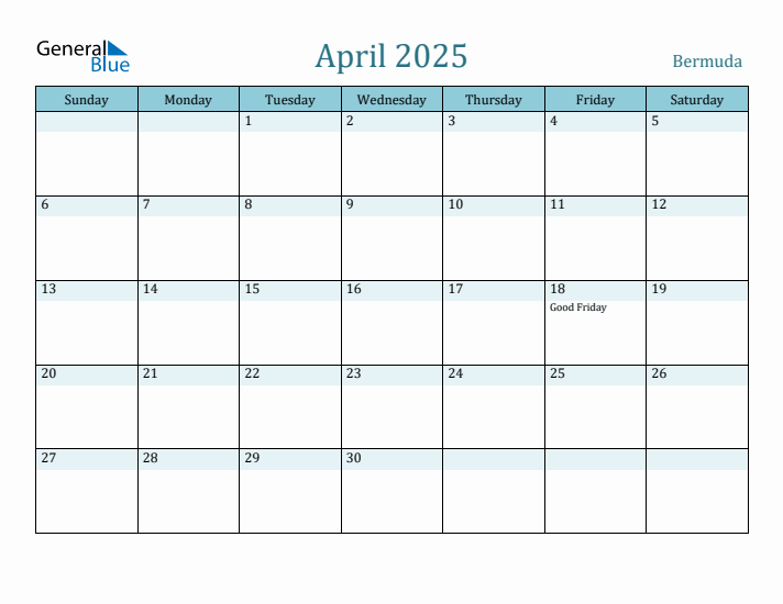 April 2025 Calendar with Holidays