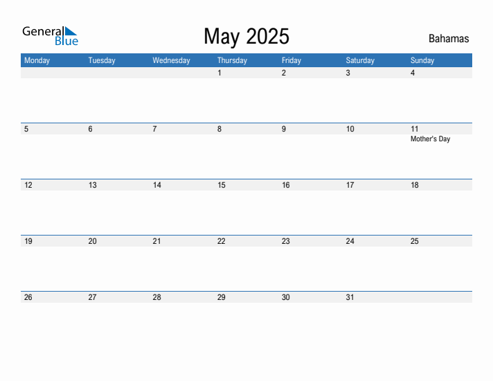 Fillable May 2025 Calendar