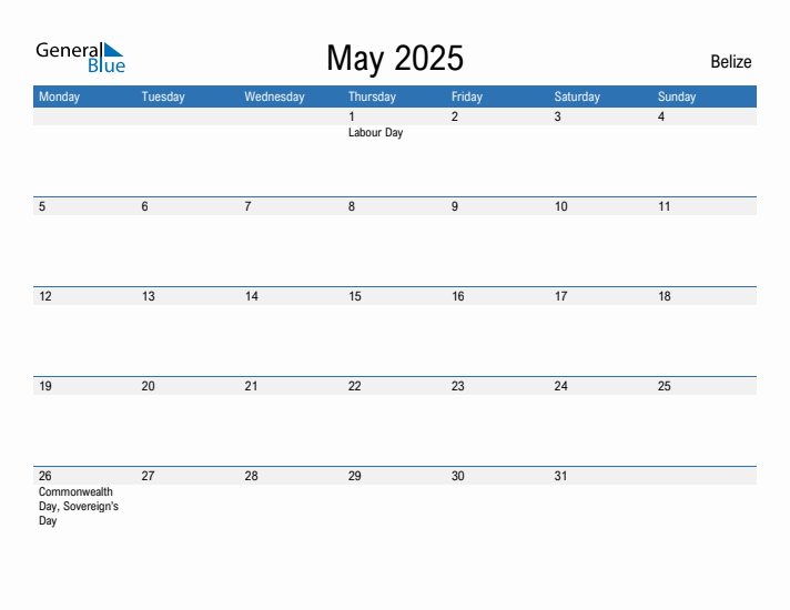 Fillable May 2025 Calendar