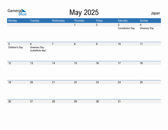 Fillable May 2025 Calendar