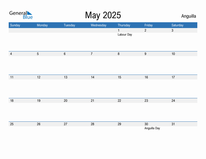 Fillable May 2025 Calendar