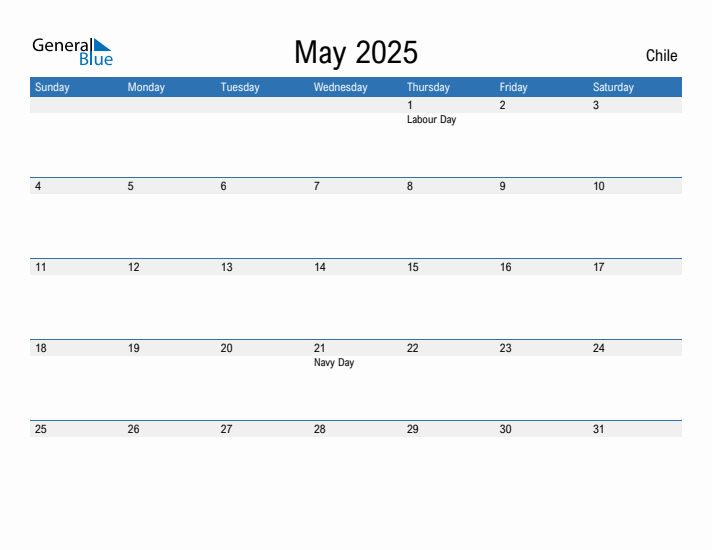 Fillable May 2025 Calendar