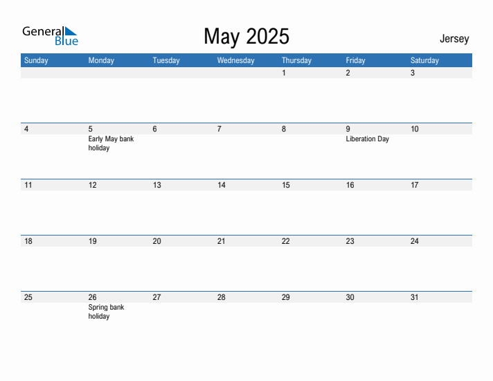 Fillable May 2025 Calendar