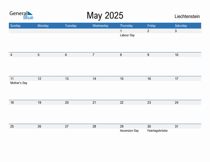 Fillable May 2025 Calendar