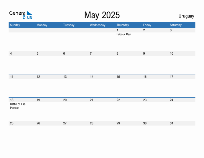 Fillable May 2025 Calendar