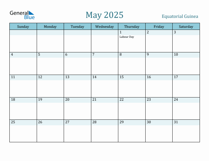 May 2025 Calendar with Holidays