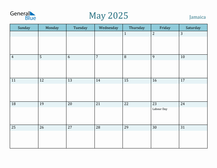 May 2025 Calendar with Holidays